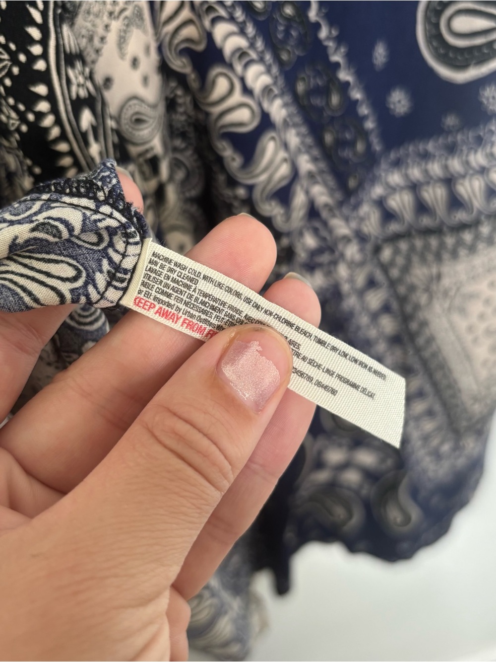 Intimately Free People Beaux Bandana Paisley Print Mini Dress - Picture 11 of 11